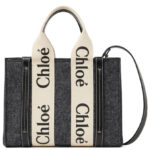 Chloe Small Woody Tote Bag With Strap